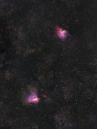 Omeganebel M17 & Adlernebel M16  