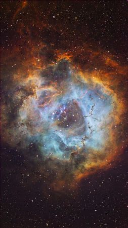 Rosettennebel NGC2237 (SHO)